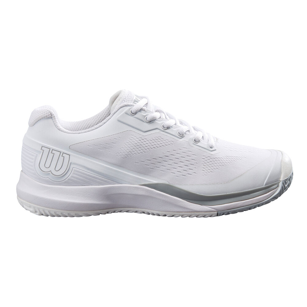 Wilson Rush Pro 3.5 Chaussures Toutes Surfaces Femmes - Blanc , Argent