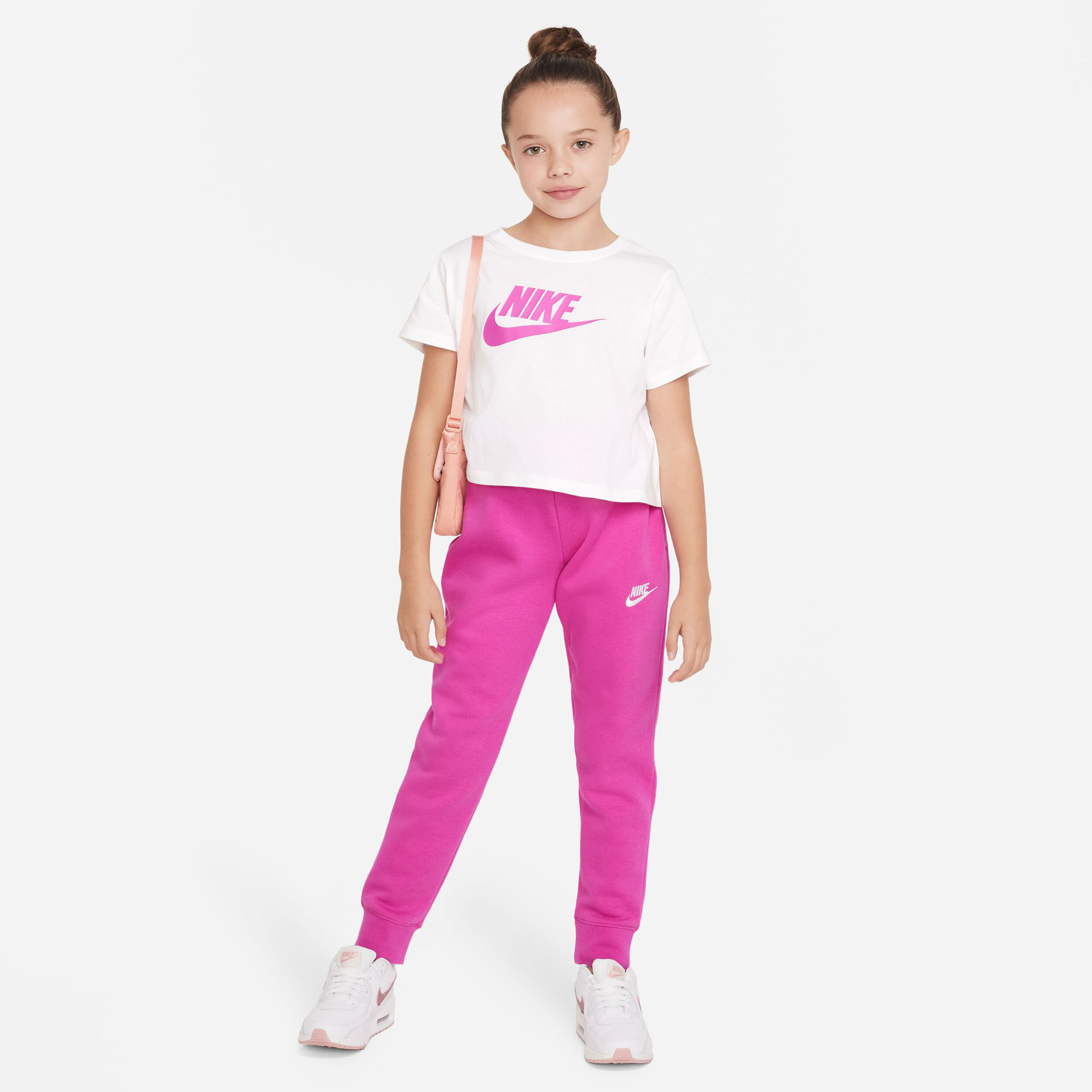 Buy Nike Sportswear Club Fleece Pantalon Survetement Filles Pink online Tennis Point FR