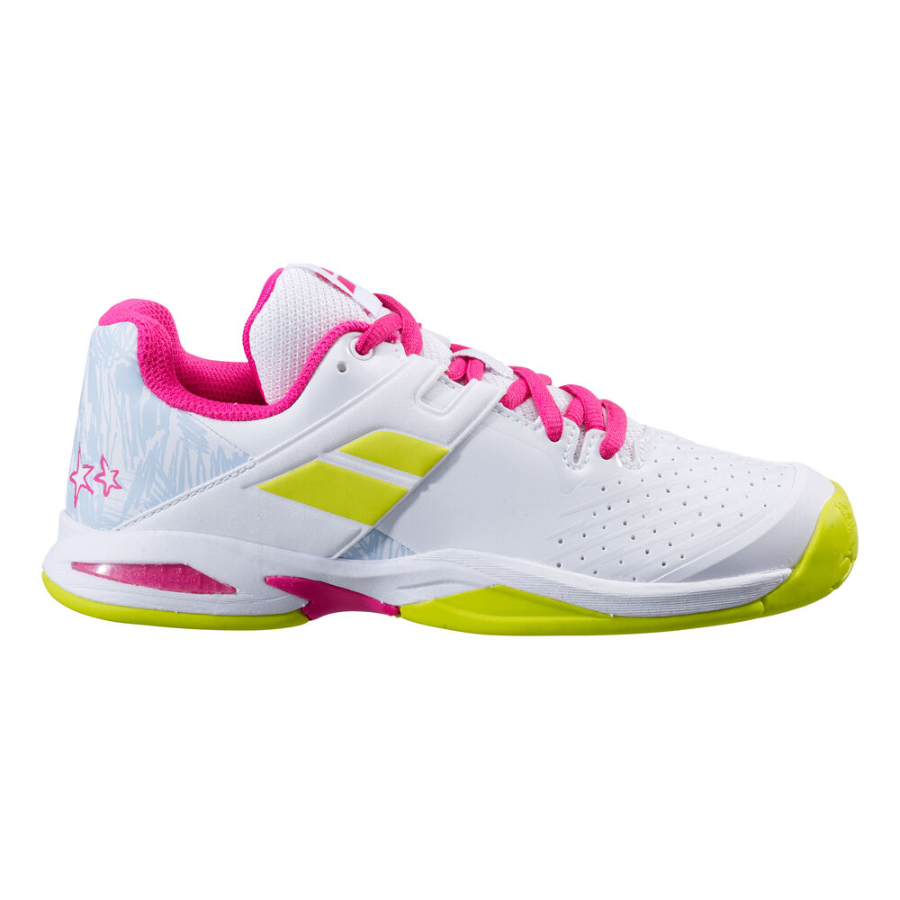 Babolat Propulse Chaussures Toutes Surfaces Enfants - Blanc , Multicouleur