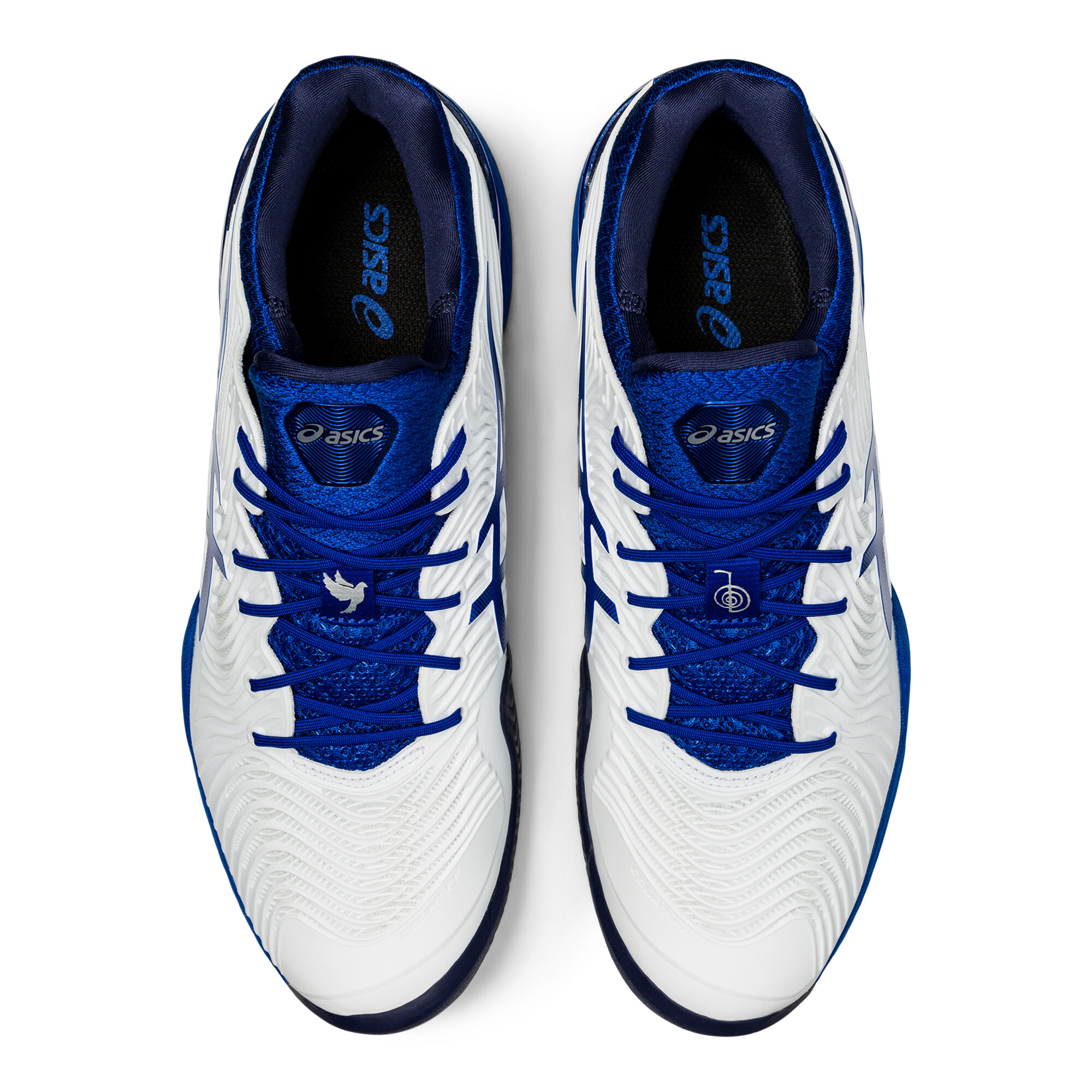 asics djokovic bleu
