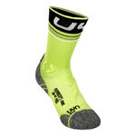 V&ecirc;tements UYN UYN Runner's Mid One Chaussettes De Running Hommes-Vert,Noir