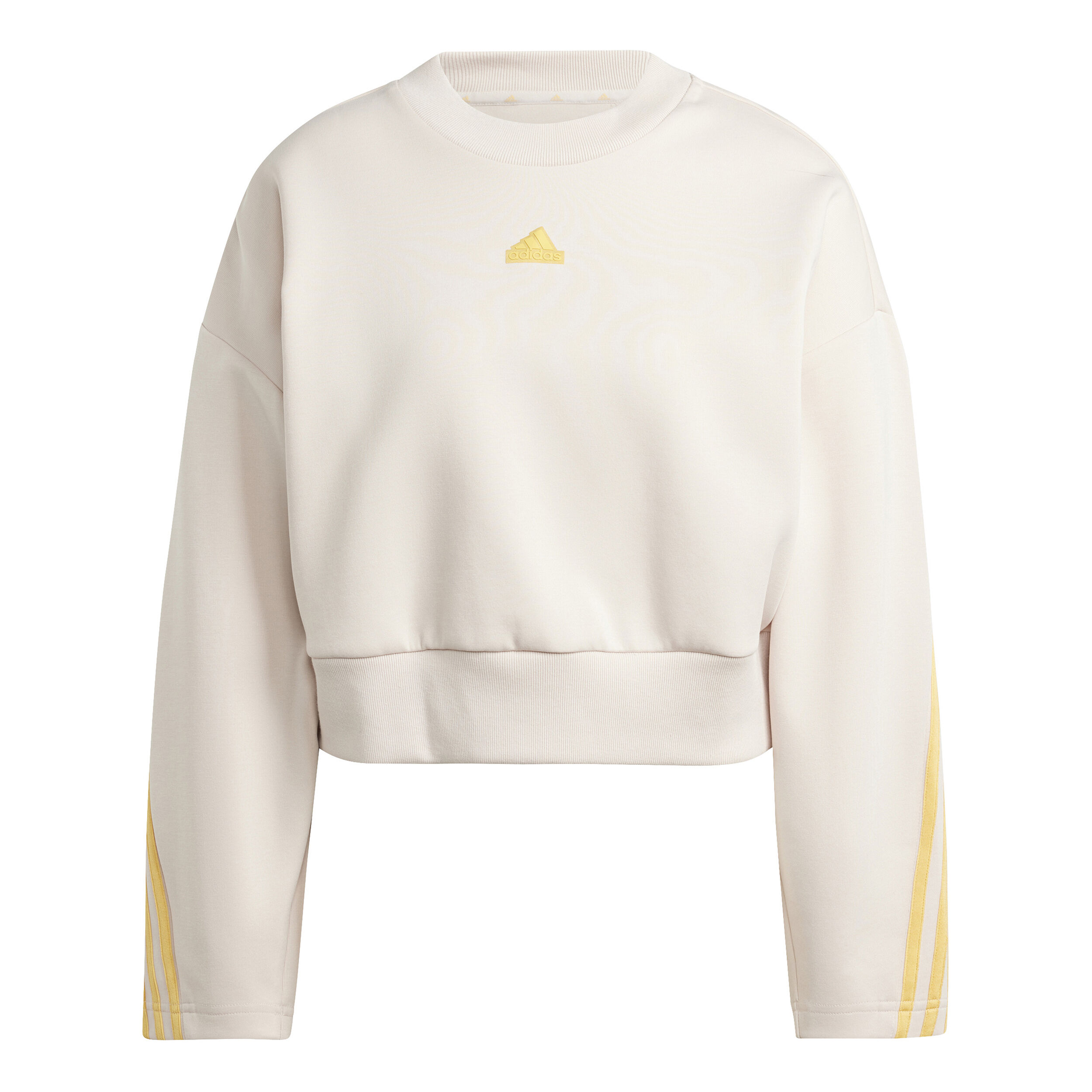 Buy adidas Future Icon 3 Stripes Sweat shirt Femmes Beige Jaune online Tennis Point FR