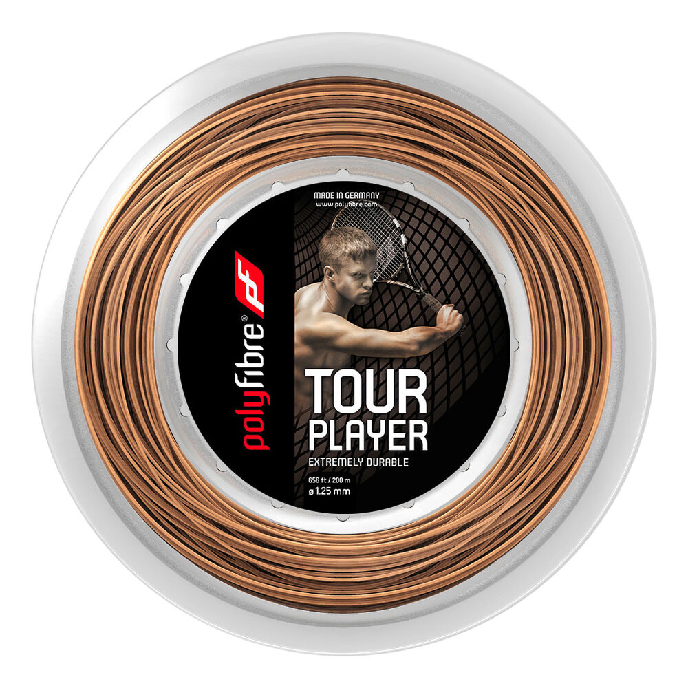 Polyfibre Tour Player Bobine Cordage 200m - Écru