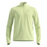 Essential Thermal Midlayer 1/2 Zip Maillot de course Hommes - jaune lemon, 