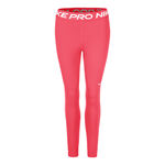 Vêtements Nike Nike Mid-Rise Mesh-Paneled Collant Tight Femmes-Rouge Clair,Blanc