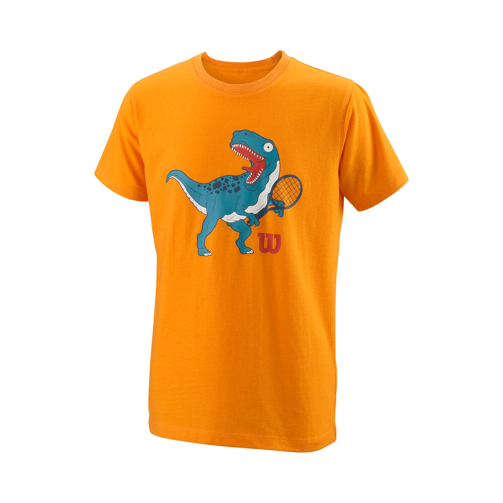 Wilson Trex Tech T-shirt Garçons - Orange , Bleu