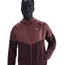 Miler Veste running Hommes - rouge fonc&eacute;, bronze