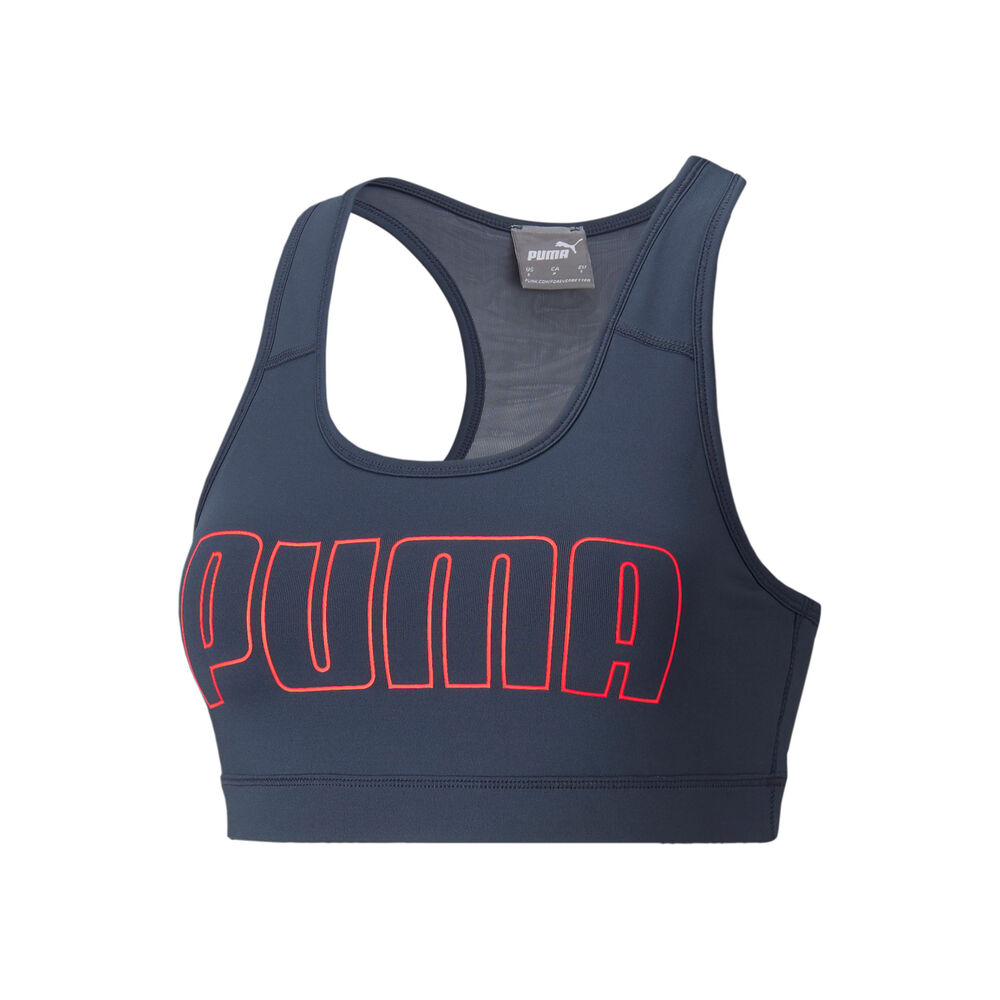Puma Mid Impact 4Keeps Soutien-gorge Sport Femmes - Bleu Foncé