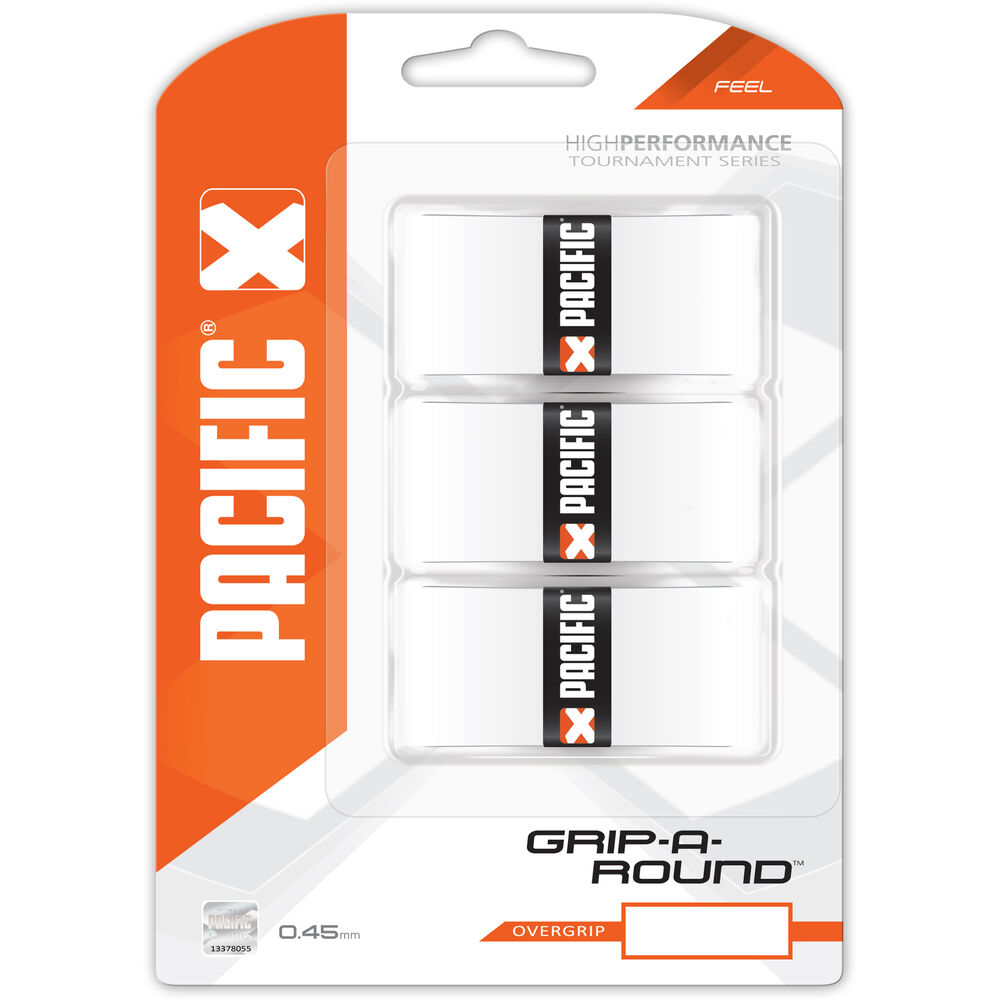 Pacific Grip-A-Round Pack De 3 - Blanc