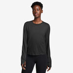 Vêtements de tennis Nike Nike One Classic Dri-Fit Haut Manches Longues Femmes-Noir