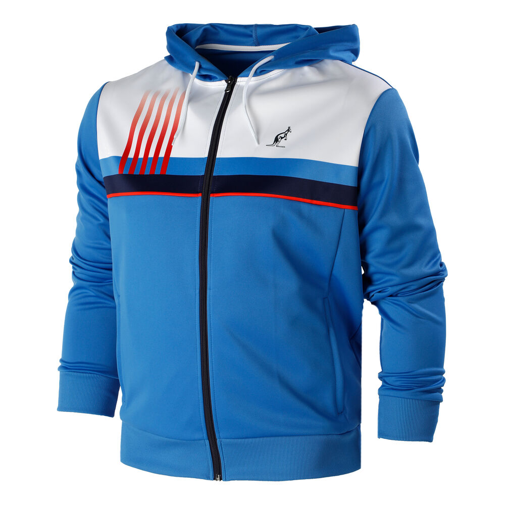 Australian Printed Stripes Veste De Survêtement Hommes - Bleu , Multicouleur