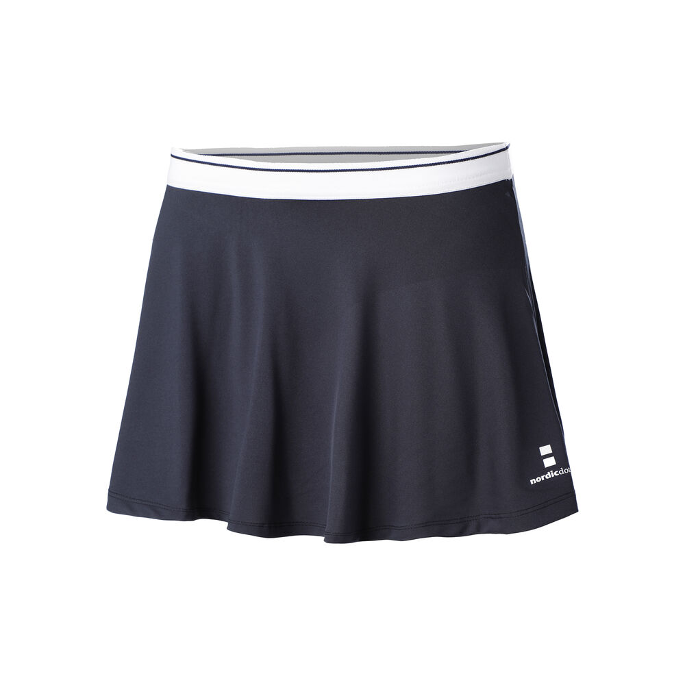 Nordicdots Elegance Jupe Femmes - Bleu Foncé , Blanc