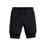 Launch 5 Inch 2-in-1 Short De Running Hommes-Noir