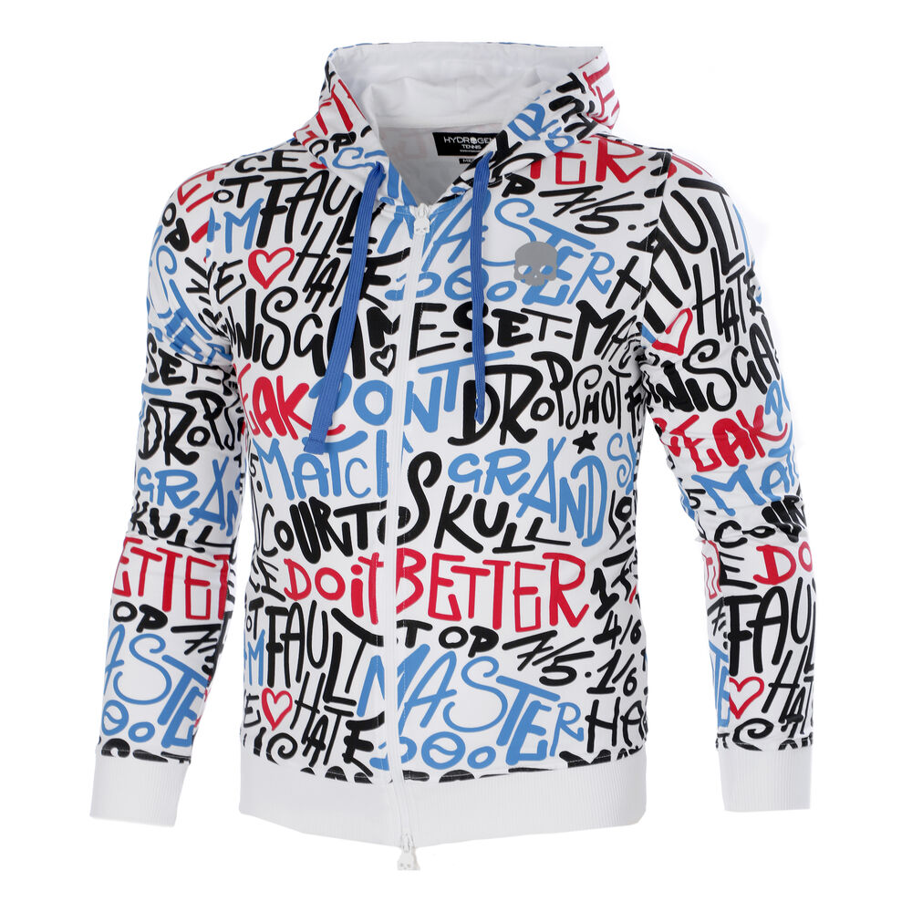 Hydrogen Graffiti Gilet En Coton Hommes - Blanc , Multicouleur