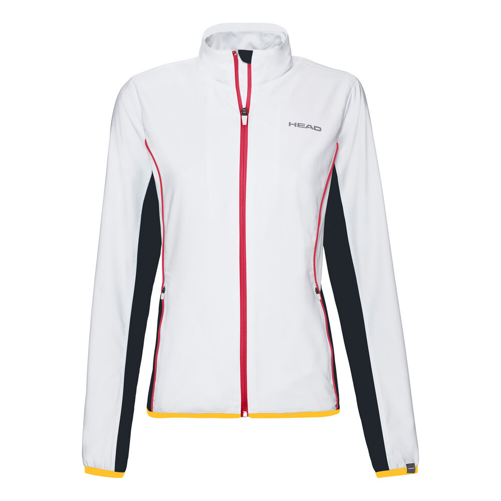 HEAD DTB Club Veste De Survêtement Femmes - Blanc , Rouge