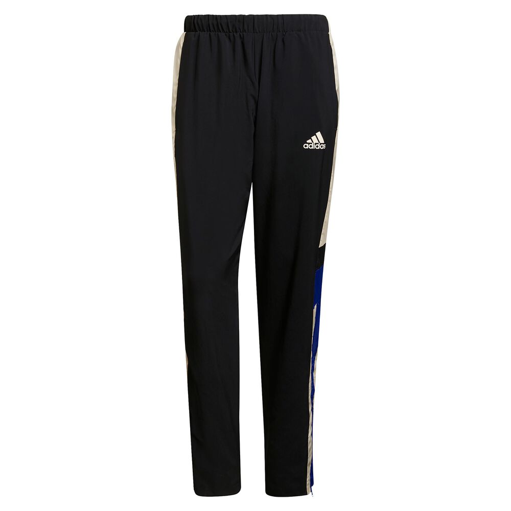adidas Team BT Pantalon Survêtement Hommes - Noir , Multicouleur