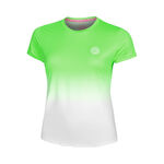 V&ecirc;tements BIDI BADU BIDI BADU Crew Gradiant T-shirt Filles-Vert Fluo,Blanc