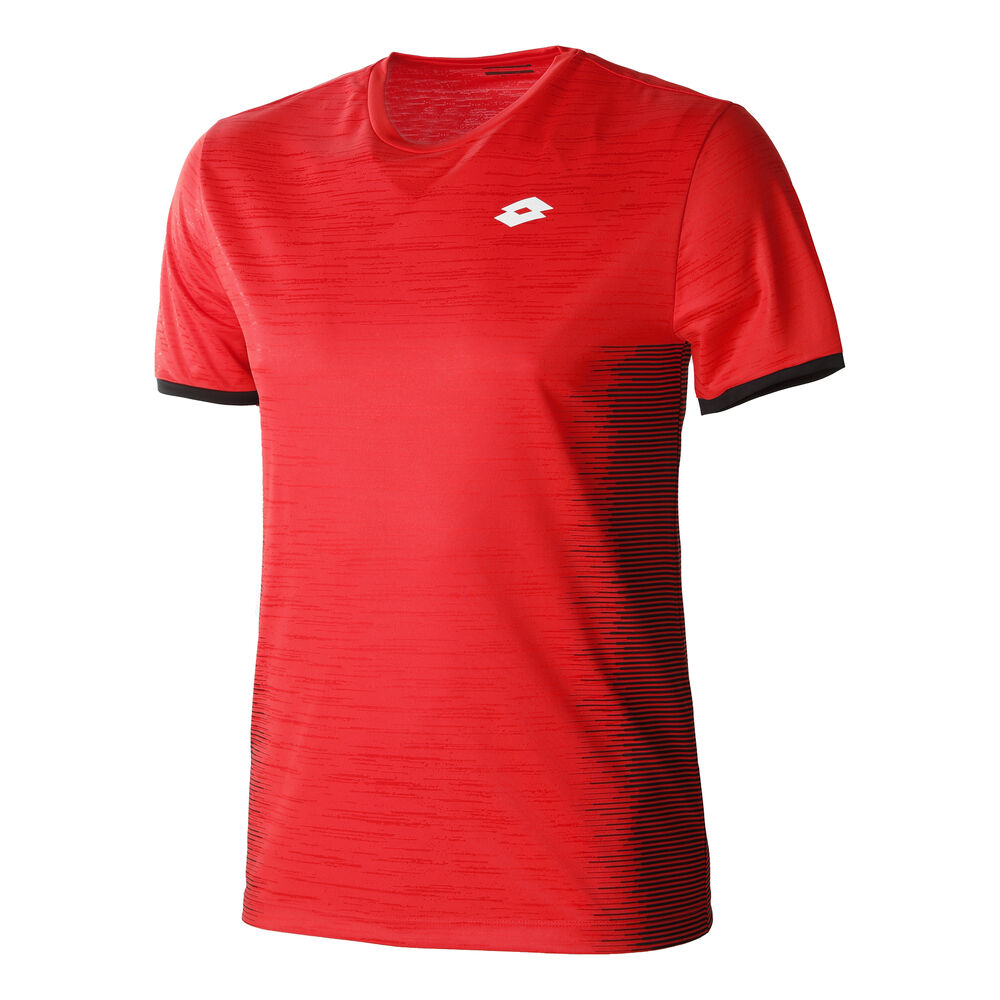 Lotto Top Ten II PL Printed T-shirt Hommes - Rouge , Noir