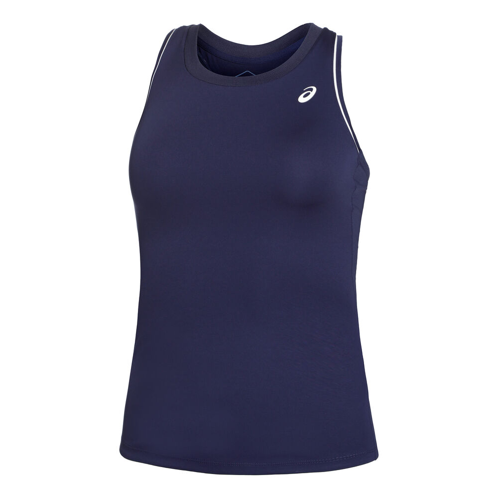Asics Piping Débardeur Tank Top Femmes - Bleu Foncé , Blanc