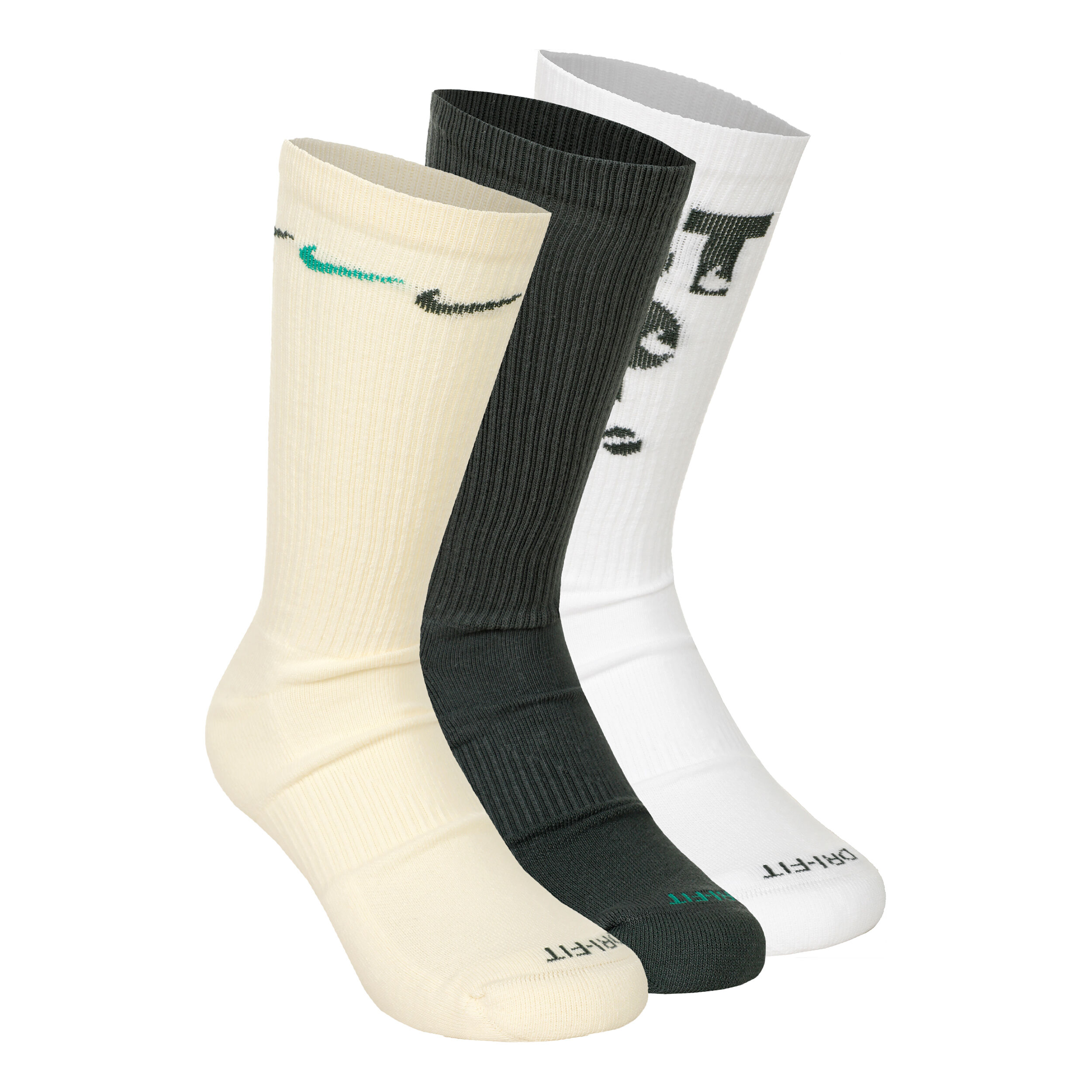 Chaussette nike beige best sale