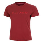 Vêtements BIDI BADU BIDI BADU Protected Leafs Chill T-shirt Femmes - rouge, 
