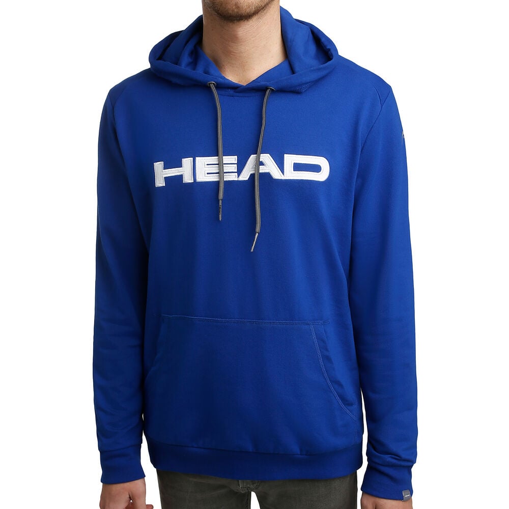 HEAD Club Byron Sweat à Capuche Hommes - Bleu , Blanc