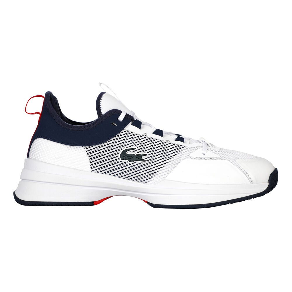 Lacoste AG-LT21 Chaussures Toutes Surfaces Hommes - Blanc , Bleu Foncé