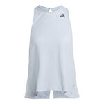 V&ecirc;tements adidas adidas RI Tank Maillot De Course Femmes-Bleu Clair