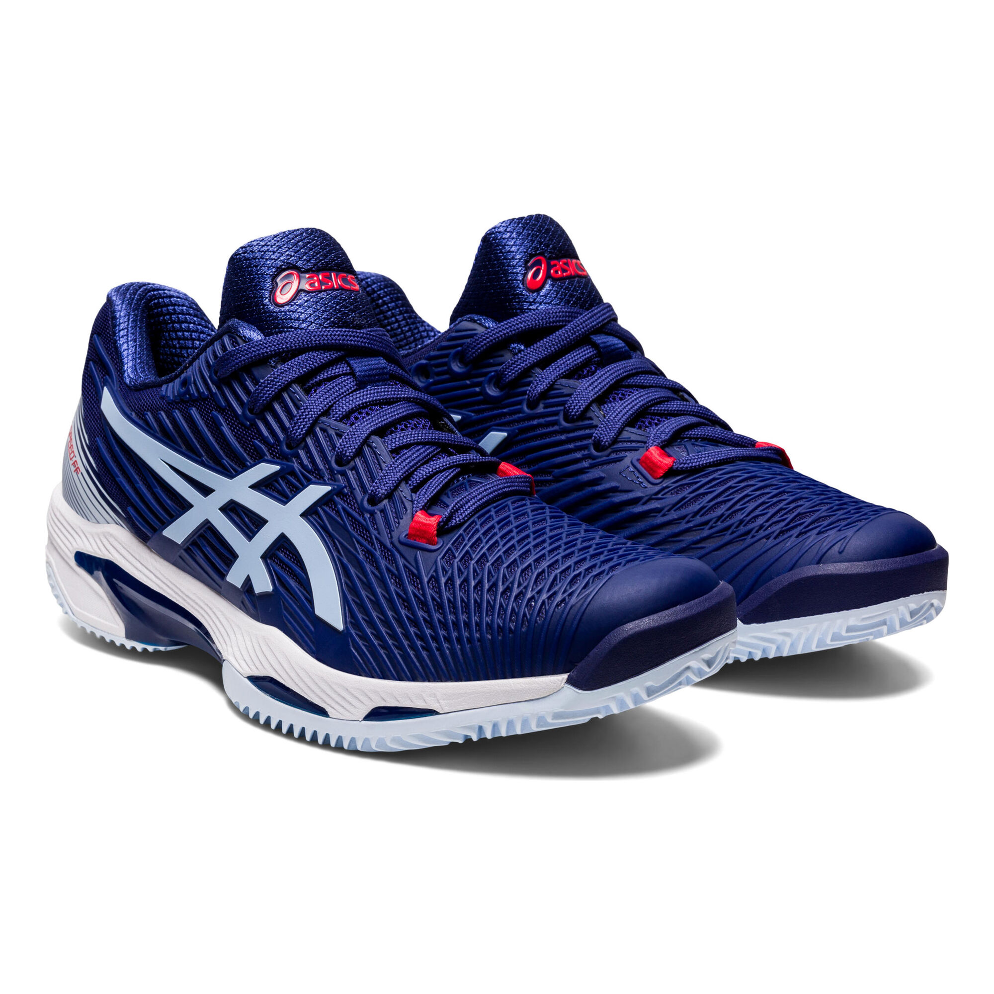 CHAUSSURES DE TENNIS HOMME TERRE BATTUE - ASICS GEL SOLUTION SPEED FF 2 NOIR