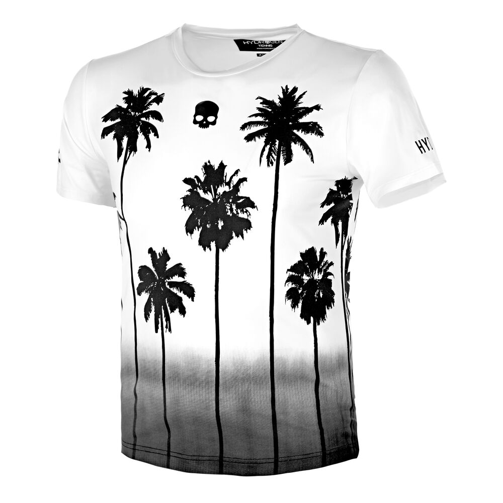 Hydrogen Tech Palm T-shirt Hommes - Blanc , Noir