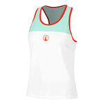 Vêtements Quiet Please Quiet Please Wild Racerback Débardeur Tank Top Femmes-Blanc,Turquoise