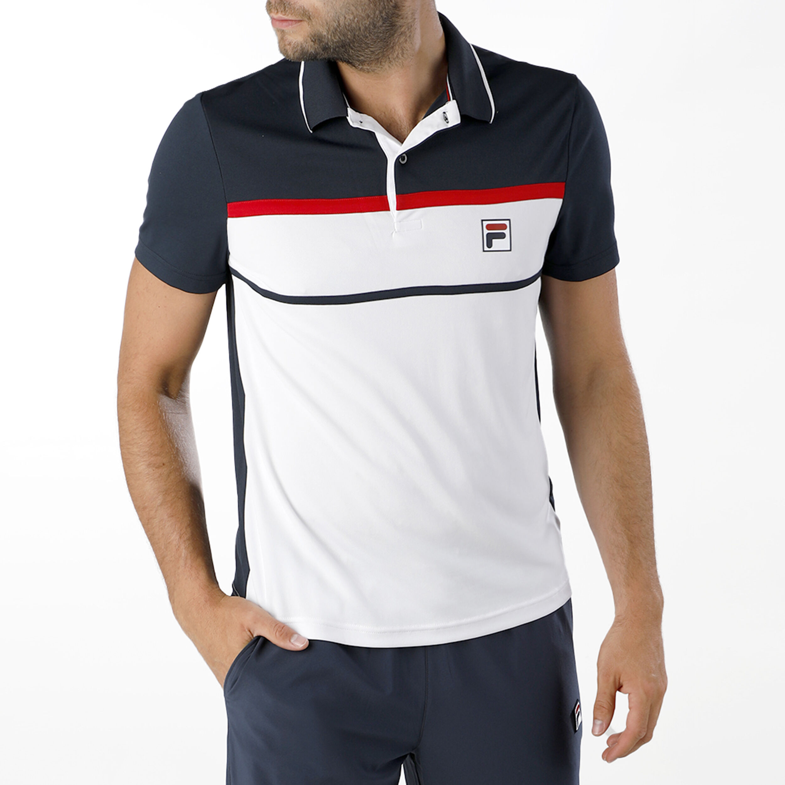 Polo fila online homme pas cher