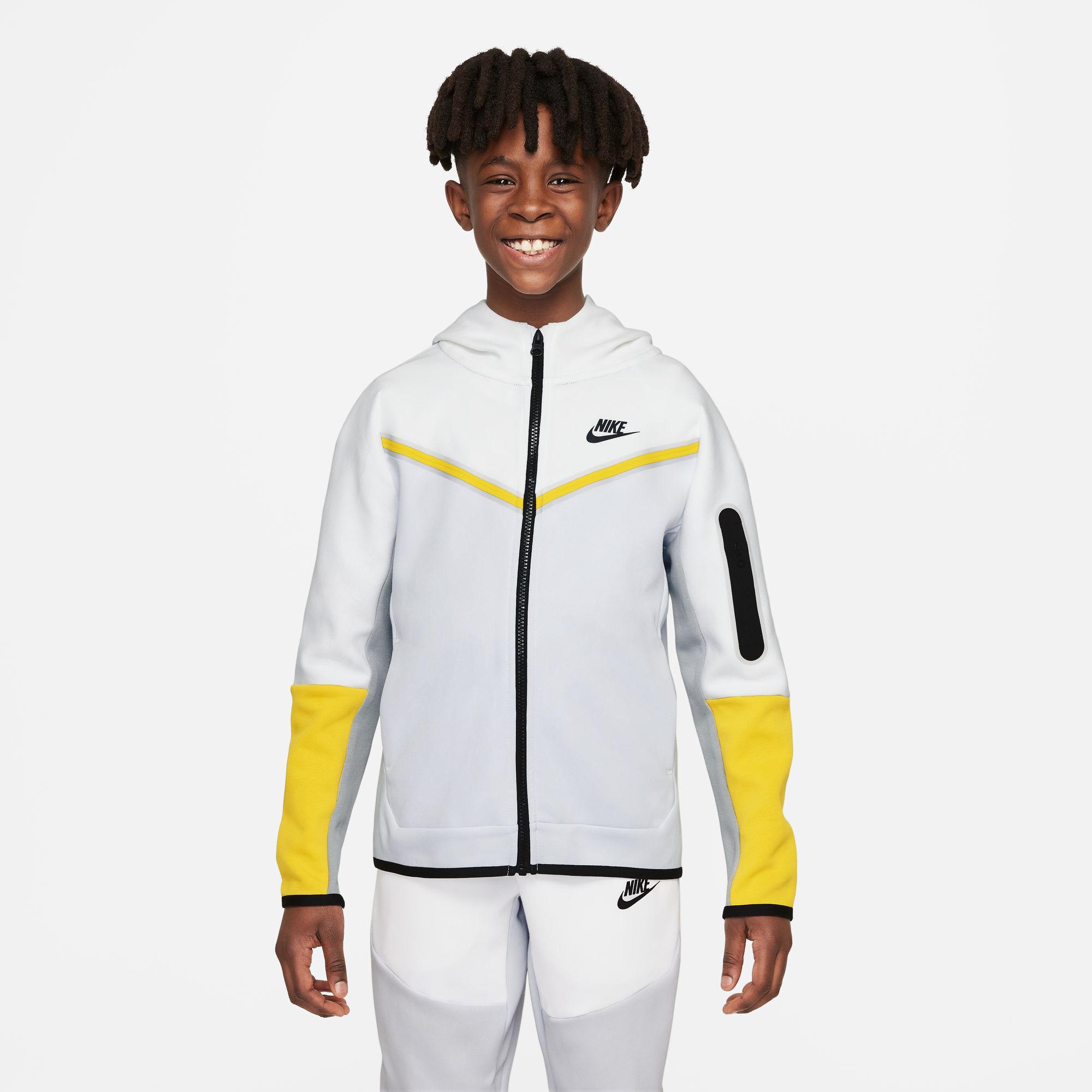 Felpa gialla nike online