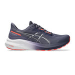 Chaussures de running ASICS ASICS GT-1000 13 Chaussure De Running Avec Stabilisateurs Femmes-Bleu Gris, Blanc