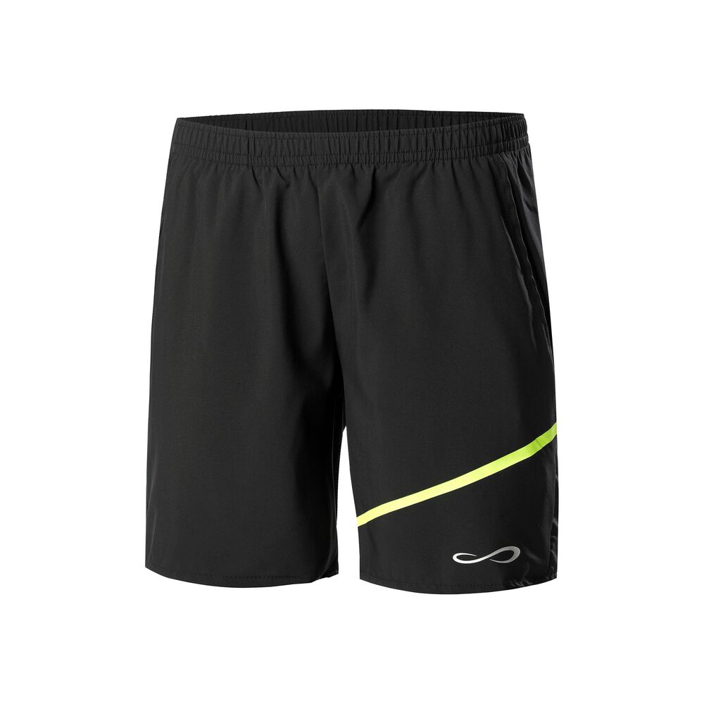 Endless Ace Line Shorts Hommes - Noir , Jaunes Fluo