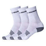 Vêtements K-Swiss K-Swiss Chaussettes De Tennis Pack De 3 Hommes-Blanc,Noir
