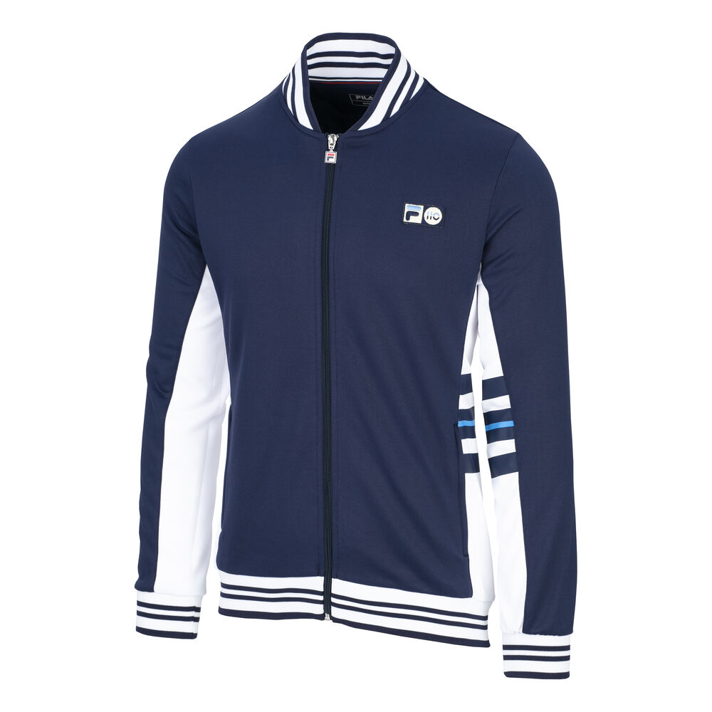 Fila Liam Veste De Survêtement Hommes - Bleu Foncé , Blanc