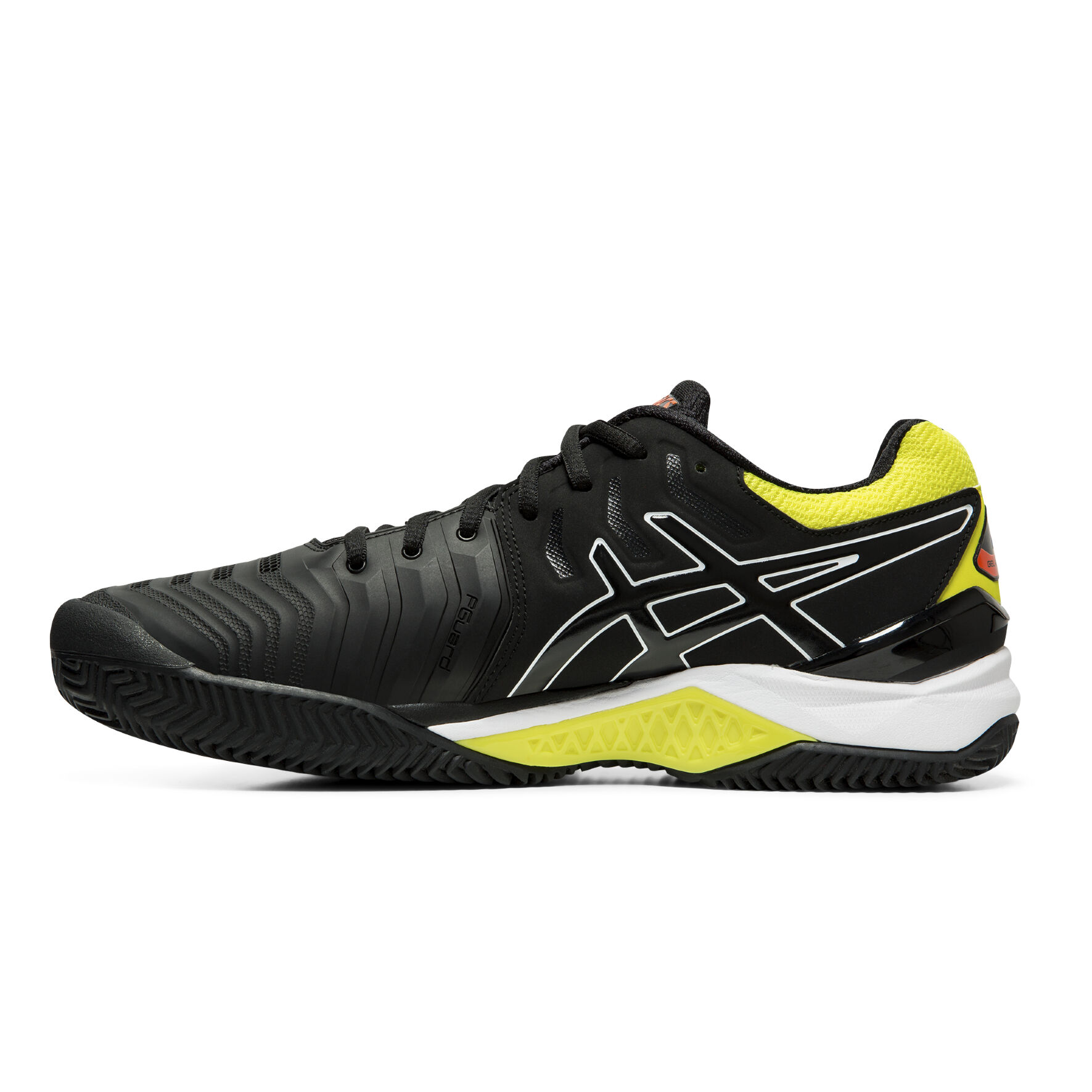 Buy ASICS Gel Resolution 7 Clay Chaussure Terre Battue Hommes Noir Jaune online Tennis Point FR