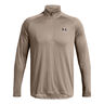 Tech 2.0 Half-Zip Haut manches longues Hommes - marron, 