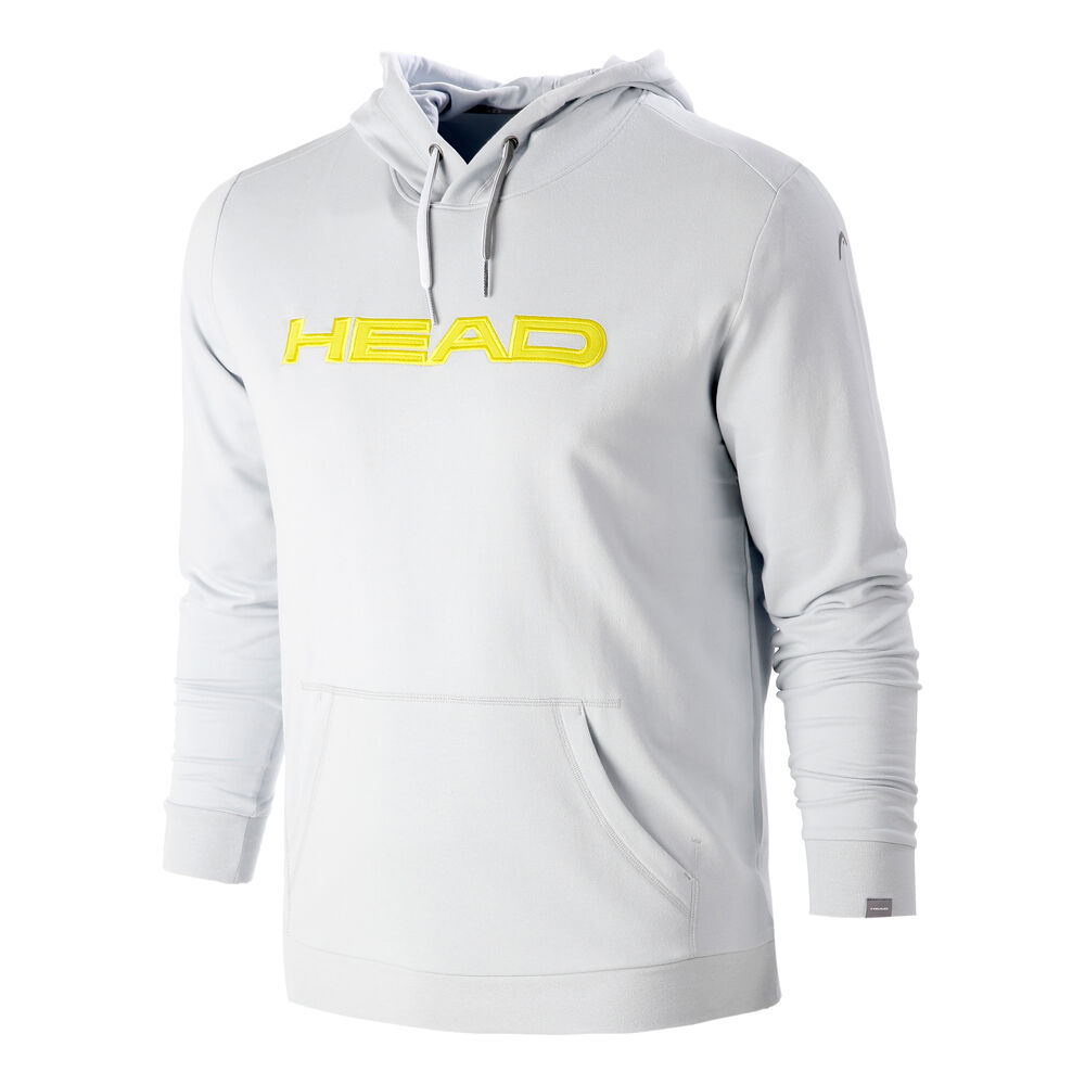 HEAD Extreme Club Byron Sweat à Capuche Edition Spéciale Hommes - Gris Clair , Jaune