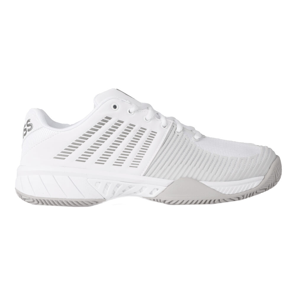 K-Swiss Express Light 2 Chaussure Terre Battue Femmes - Blanc , Gris Clair