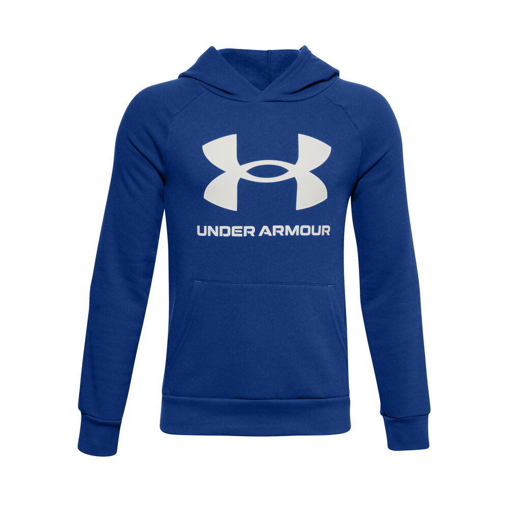 Under Armour Rival Sweat à Capuche Garçons - Bleu , Blanc