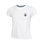V&ecirc;tements de tennis Quiet Please Quiet Please Retriever T-shirt Filles-blanc