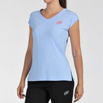 V&ecirc;tements Bullpadel Bullpadel Covelo T-shirt Femmes-Bleu Clair