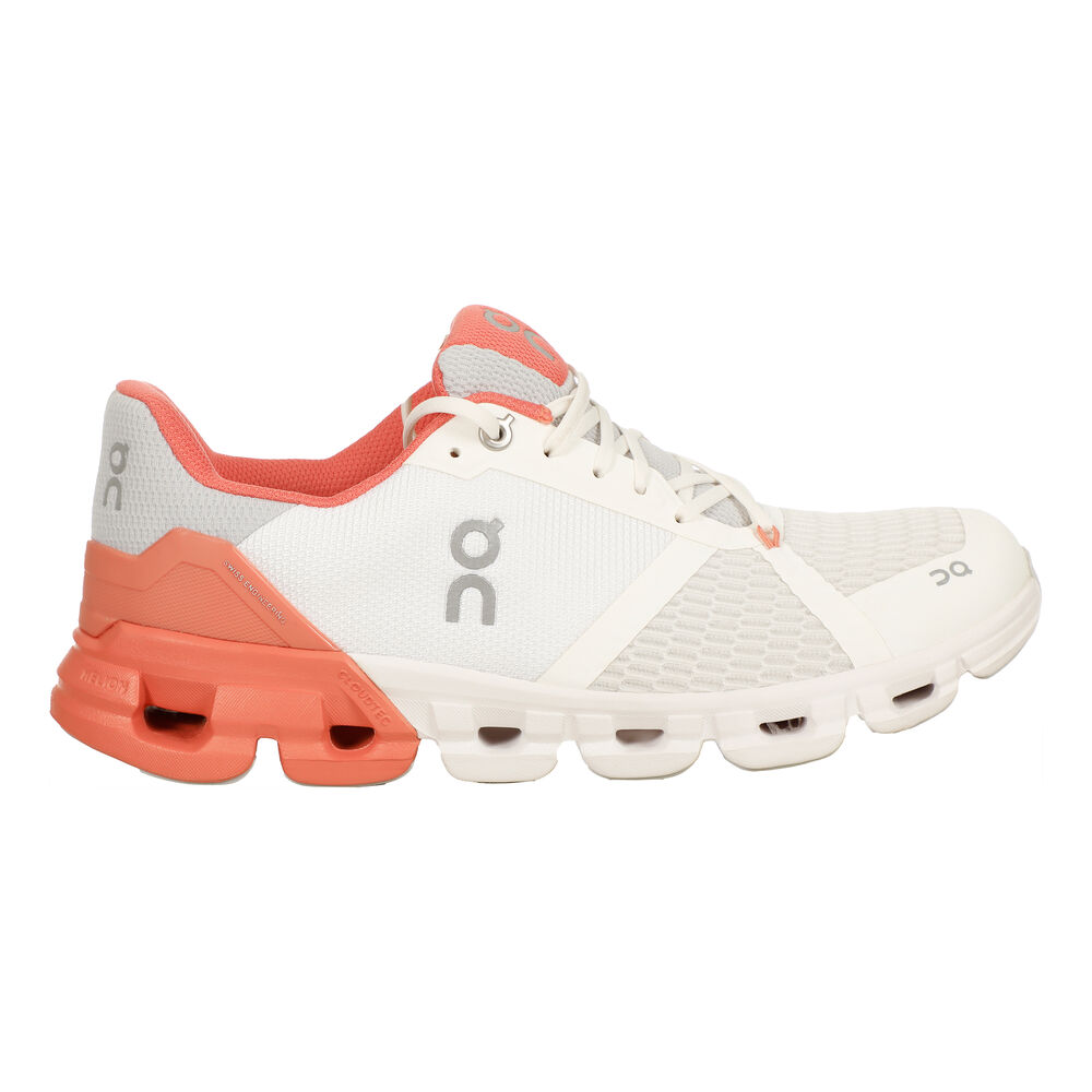 On Cloudflyer Chaussure De Running Sans Stabilisateurs Femmes - Blanc , Corail