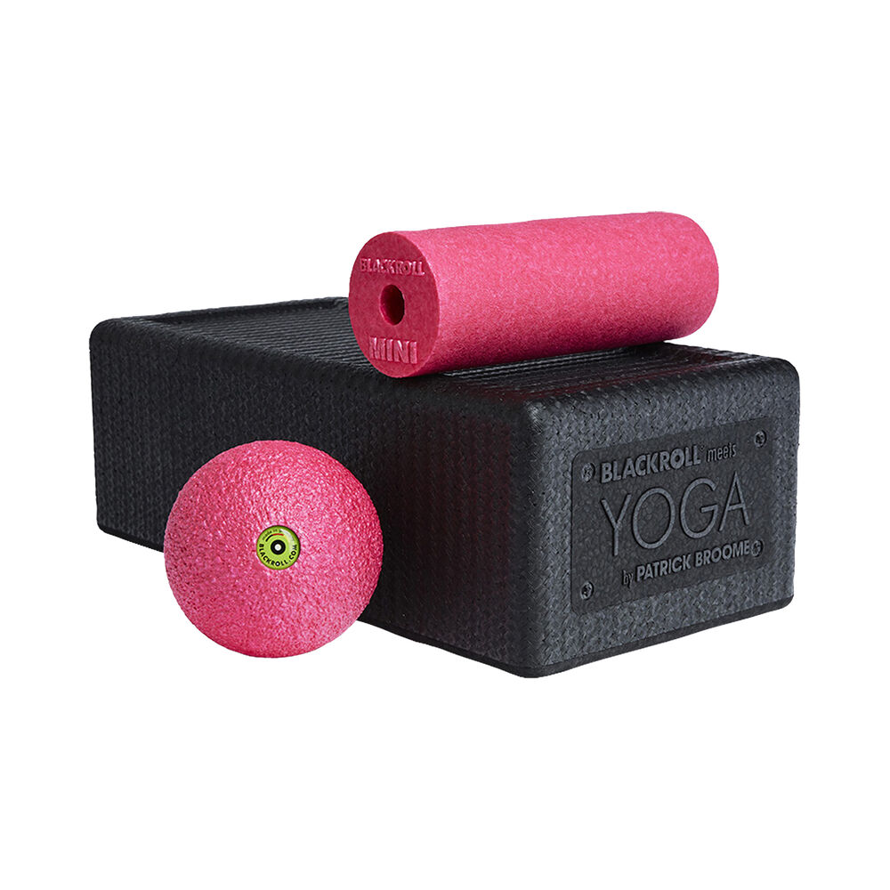 Blackroll Yoga Block Set Rouleau De Massage - Noir , Gris