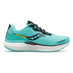 Chaussures de running Saucony Saucony Triumph 19 Chaussure De Running Sans Stabilisateurs Femmes-Bleu,Gris