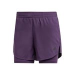 V&ecirc;tements adidas adidas MIN 2in1 Shorts Femmes-violet