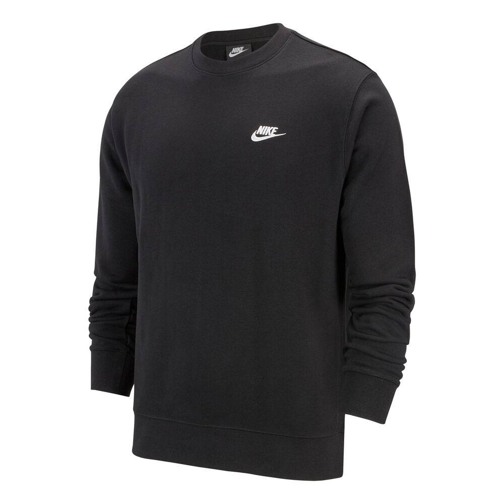 Nike Sportswear Club French Terry Crew Sweat-shirt Hommes - Noir , Blanc