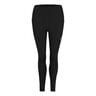 Road High Waist Collant de course Femmes-noir